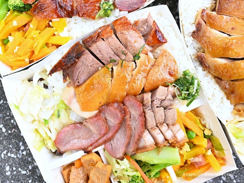 吉仕燒臘｜台中厲害燒臘便當，營業時間人潮沒停過，大推燒鴨腿便當，晚來吃不到！