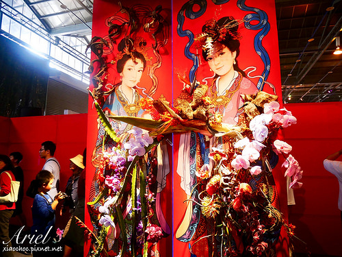 【台南逛逛】2018台灣國際蘭展在台南 ✿ 走進蘭花隧道夢幻仙境，一同聚首蘭亭