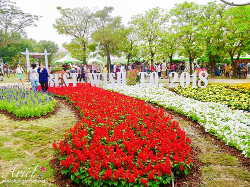 【台南逛逛】2018台灣國際蘭展在台南 ✿ 走進蘭花隧道夢幻仙境，一同聚首蘭亭
