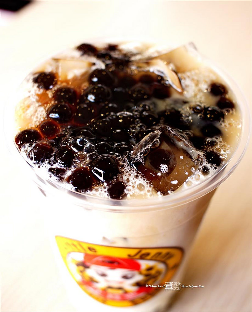 小珍妮黑糖爆冰紅茶