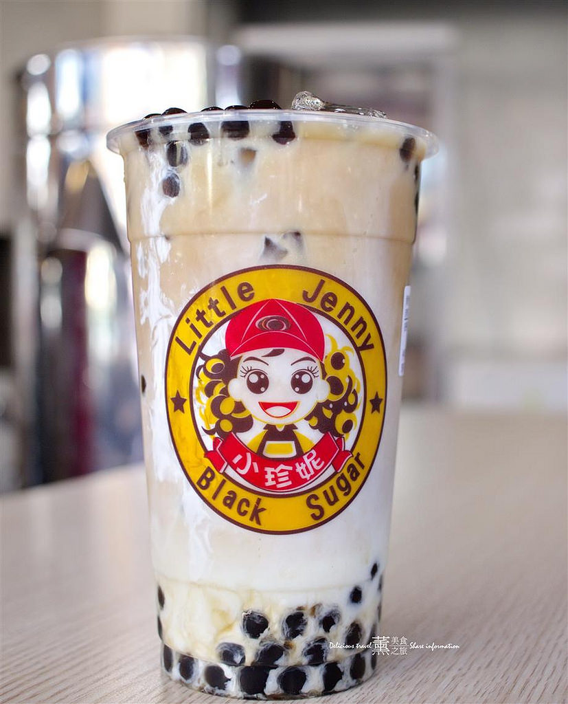 小珍妮黑糖爆冰紅茶