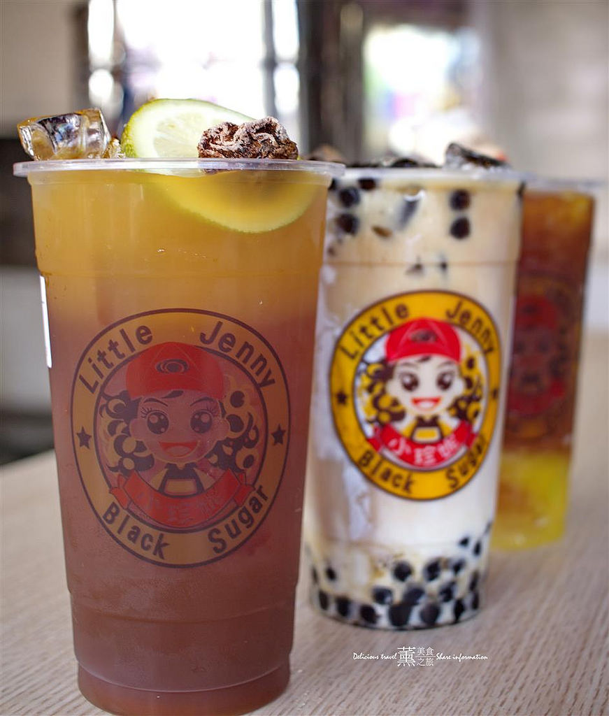 小珍妮黑糖爆冰紅茶