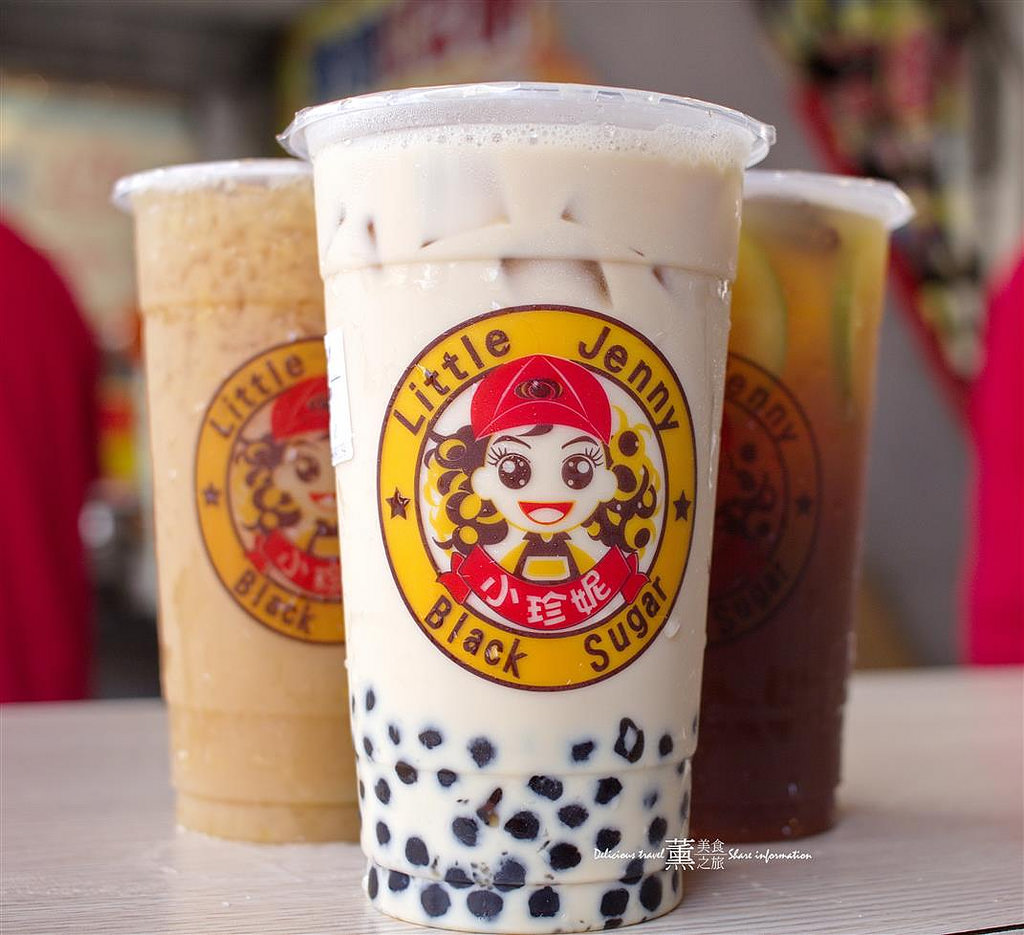 小珍妮黑糖爆冰紅茶