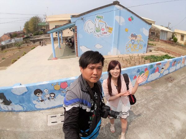 台灣原創插畫彩繪村：【嘉義景點】台灣原創插畫彩繪村~五大主題好事花生、求子順利、孕子平安、育子健康、望子成龍/奇可奇卡集結台灣80位插畫家/繪製多種風格的原創插圖實在好逗趣