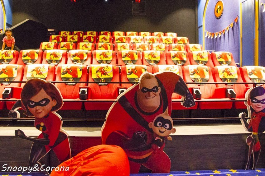 【玩樂.台中】台中秀泰影城/迪士尼皮克斯動畫廳~超人特攻隊2主題電影院,看電影還能變身成超能英雄