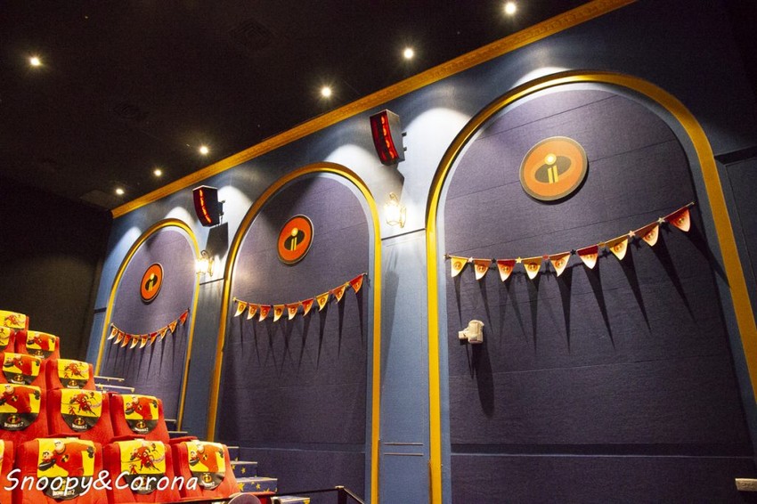 【玩樂.台中】台中秀泰影城/迪士尼皮克斯動畫廳~超人特攻隊2主題電影院,看電影還能變身成超能英雄