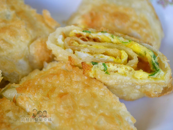 鍋貼王子19-4號餐-蛋餅特寫