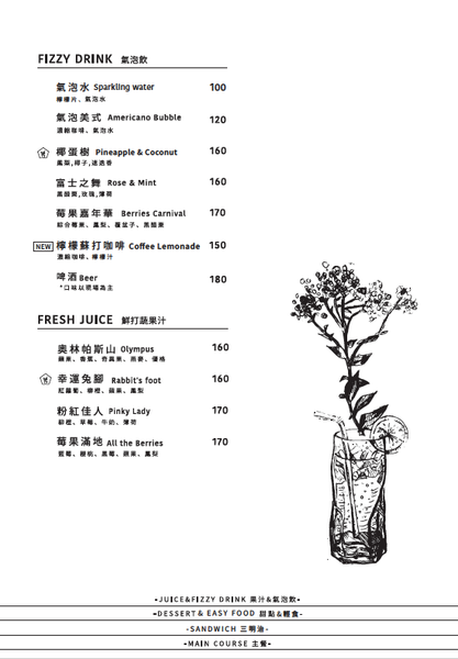 台北美食【伍伍零咖啡與餐】乾燥花咖啡館。士林芝山早午餐推薦