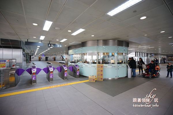 機場捷運長庚醫院A8站：桃園機場捷運盲旅遊戲