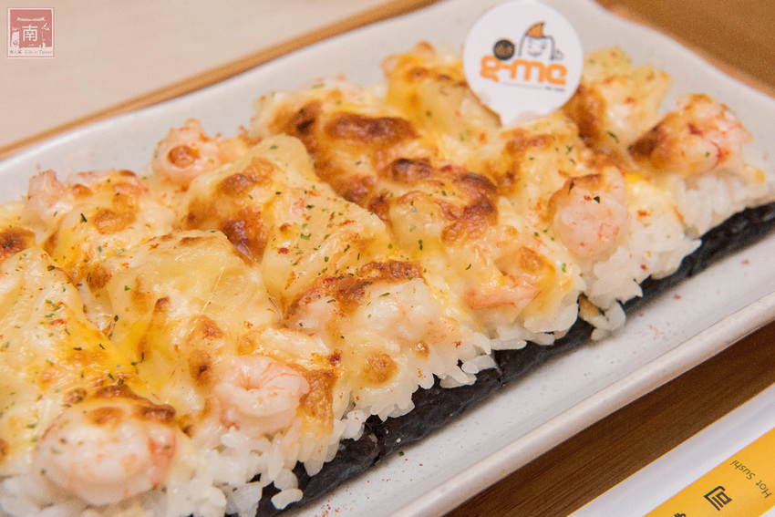 【台南美食】日式壽司與美式起司的結合｜台南首家創意焗烤壽司｜外帶享優惠~~焗米G-me - 南人幫