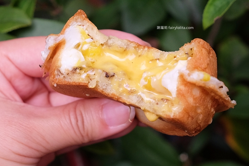 將軍創意車輪餅。一開店人潮立馬排起來,車輪餅銅板價一個10元,大排長龍只為吃上這一顆! @蹦啾♥謝蘿莉 La vie heureuse