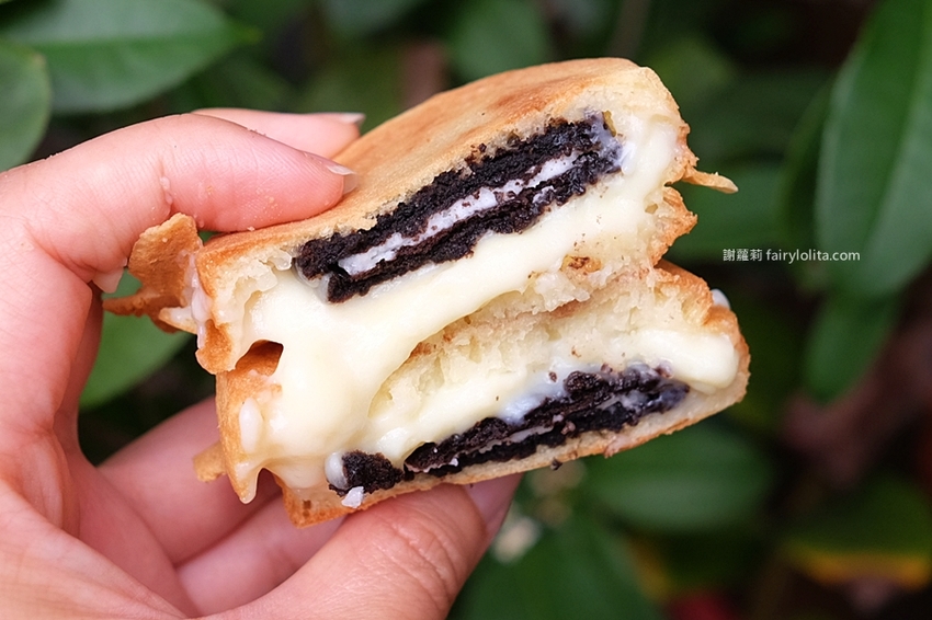 將軍創意車輪餅。一開店人潮立馬排起來,車輪餅銅板價一個10元,大排長龍只為吃上這一顆! @蹦啾♥謝蘿莉 La vie heureuse