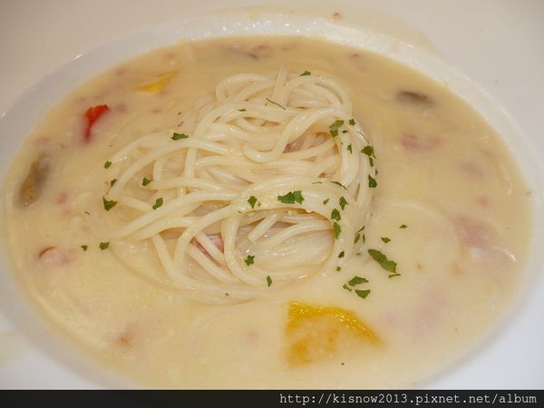 Yes58 義大利麵(淡水中正店)：豪邁大杯的飲料,平價的義大利麵--Yes58義大利麵(淡水中正店)体驗心得