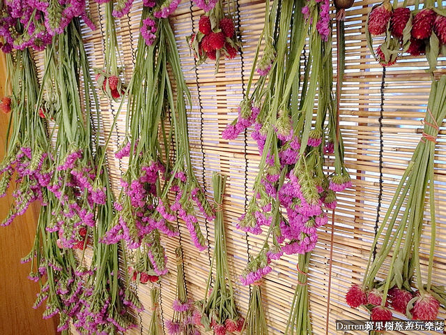 『桃園中壢下午茶』朝夕相處coexist studio★乾燥花店結合冰店被乾燥花圍繞吃雪花冰喝下午茶/新娘捧花婚禮場地佈置乾燥花課程