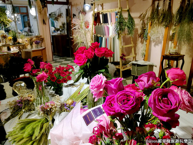 『桃園中壢下午茶』朝夕相處coexist studio★乾燥花店結合冰店被乾燥花圍繞吃雪花冰喝下午茶/新娘捧花婚禮場地佈置乾燥花課程