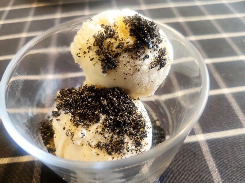 旺.慢食餐酒館 芝麻香草冰淇淋