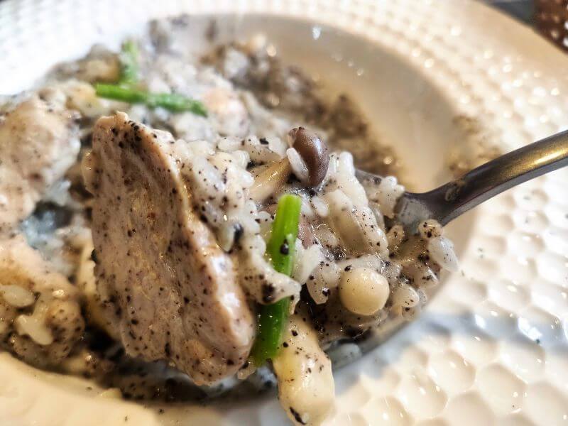 旺.慢食餐酒館 松露蘆筍野菇燉飯