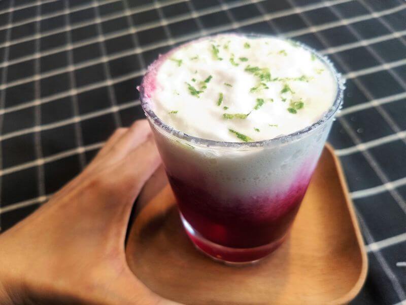 旺.慢食餐酒館 奶蓋甜菜根果汁