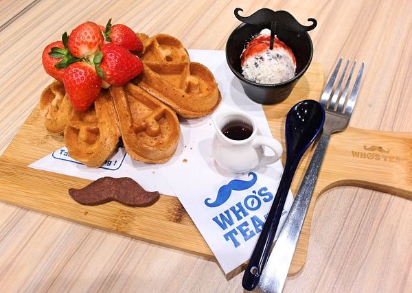 Who's Tea 鬍子茶(台北復興南店)：❤️美食❤️【台北。大安】Who's Tea 鬍子茶 / 台北復興南店★好友聚餐推薦/草莓季節限定/愛評體驗團