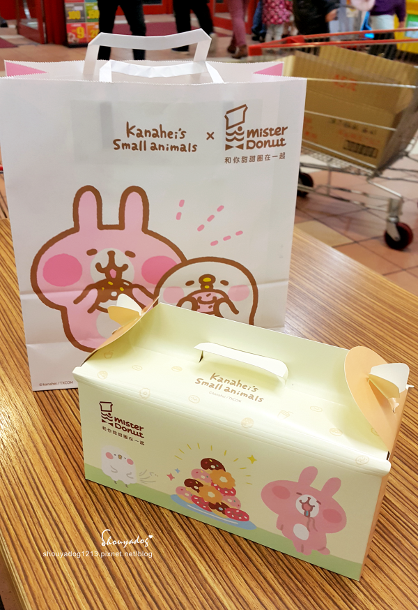 Mister Donut 甜甜圈專賣店(桃園興豐店):【甜點】超可愛的卡娜赫拉 Kanahei x Mister Donut 甜甜圈專賣店 in廣豐新天地