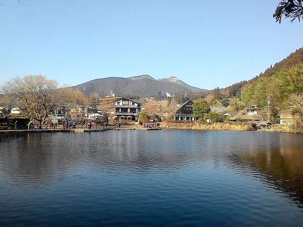湯布院湯の坪街道(由布見通)：金麟湖 の   ..午后散策