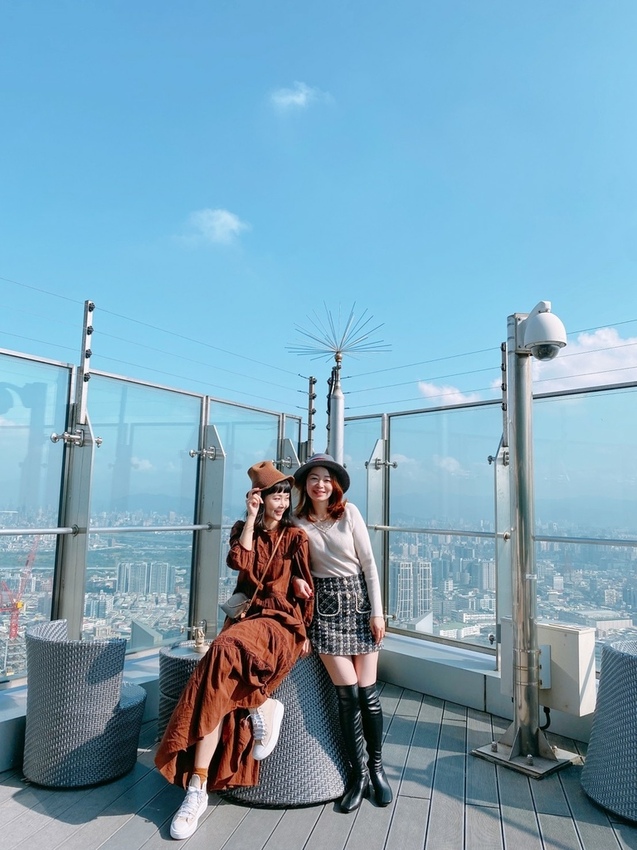 不小心就包場Asia49亞洲料理及酒廊浪漫異國美景、新北最高景觀餐廳~