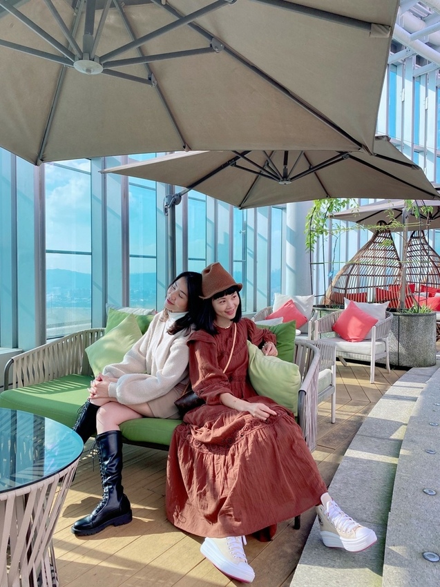 不小心就包場Asia49亞洲料理及酒廊浪漫異國美景、新北最高景觀餐廳~