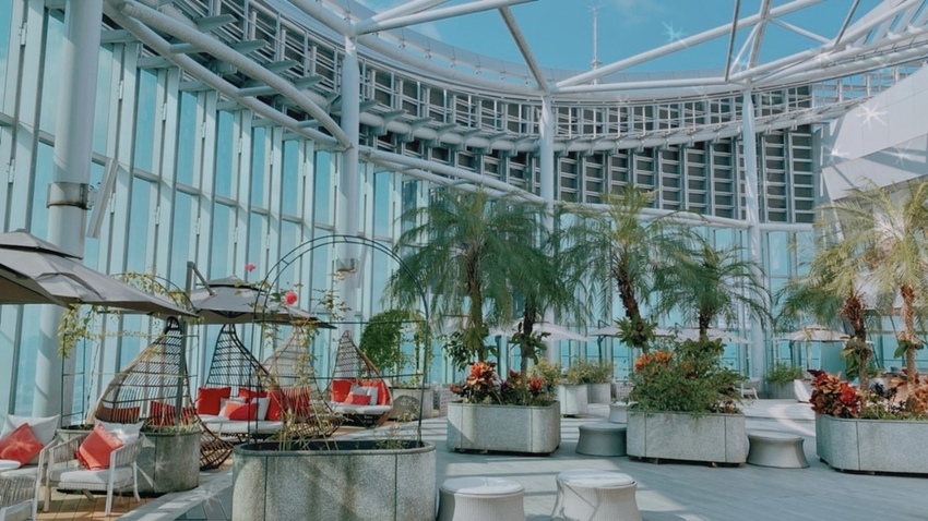 不小心就包場Asia49亞洲料理及酒廊浪漫異國美景、新北最高景觀餐廳~