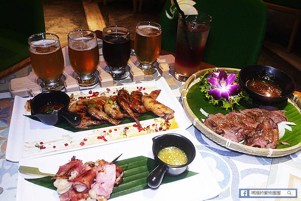 ◆台北東區【Thai cook泰酷泰國料理】宵夜場開賣啦！泰式燒烤&進口精釀生啤活動月。泰國餐廳推薦。東區泰國菜推薦。東區宵夜