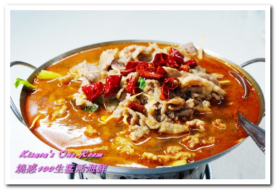 燒惑100生猛活海鮮(中和熱炒)：中和熱炒．具有特色、注重細節處理的熱炒海産攤──燒惑100生猛活海鮮