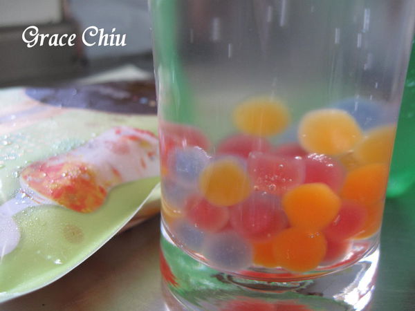 彩色珍珠 彩色泡泡珠 IQF即食彩色珍珠粉圓 巧娜娜彩色即食珍珠