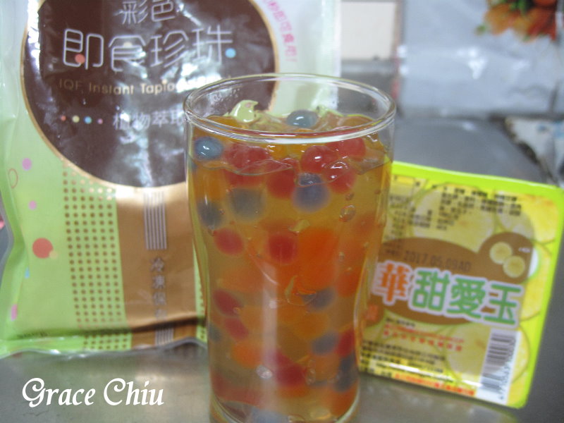 巧娜娜彩色即食珍珠(泡泡珠/IQF即食彩色珍珠粉圓)～療癒系繽紛彩珠(目前銷售通路:全聯福利中心)