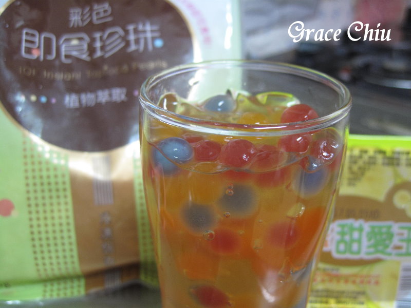 巧娜娜彩色即食珍珠(泡泡珠/IQF即食彩色珍珠粉圓)～療癒系繽紛彩珠(目前銷售通路:全聯福利中心)