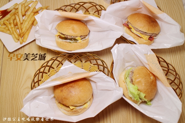 早安美芝城(北市活力汀州店)：台北早餐連鎖加盟店『早安美芝城(北市活力汀州店)』牛肉漢堡新上市