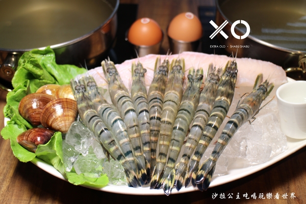 XO shabu shabu：永和火鍋/涮涮鍋『XO shabu shabu』工業風設計/私房XO醬/精選草蝦鍋