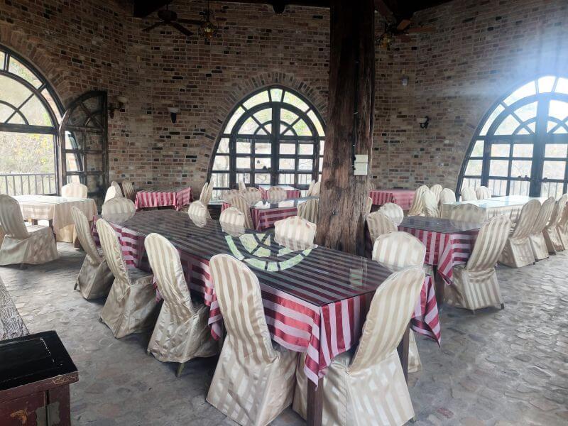 新社莊園古堡 六角亭