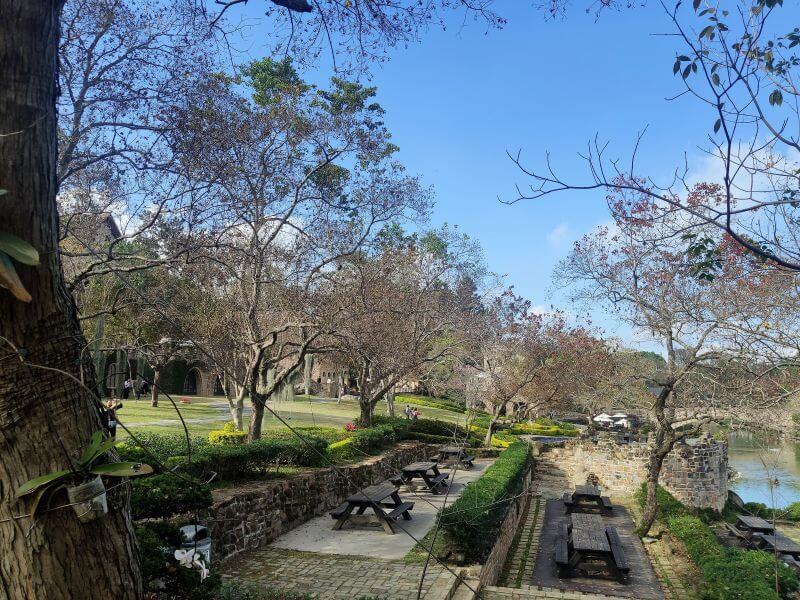 新社莊園古堡 一隅