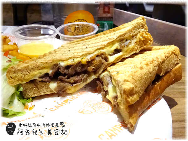 ∥台北信義∥Campus Cafe / 信義店- Commune A7(體驗團)．貨櫃屋市集內的美式餐館，夜晚用餐燈光美氣氛佳＊台北101/世貿