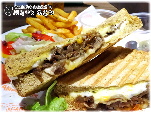 ∥台北信義∥Campus Cafe / 信義店- Commune A7(體驗團)．貨櫃屋市集內的美式餐館，夜晚用餐燈光美氣氛佳＊台北101/世貿