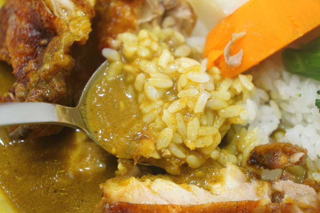 香酥炸雞腿排印度咖哩