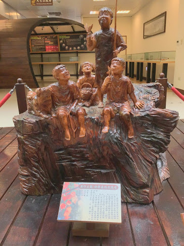 大雪山遊客中心-漂流木雕刻展