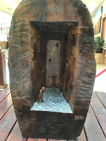 大雪山遊客中心-漂流木雕刻展