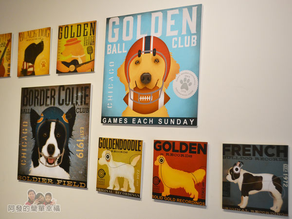 瑞比早午餐09-牆上畫飾