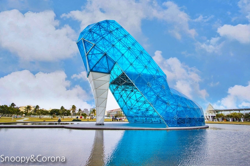 【嘉義景點】布袋景點｜高跟鞋教堂～唯美浪漫玻璃高跟鞋教堂，IG打卡必拍