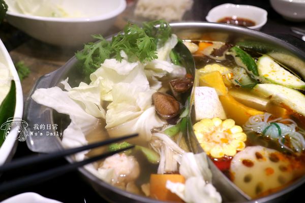 覓蔬食鍋：├吃喝┤├捷運永春站┤覓蔬食鍋-今仔日呷菜喔~