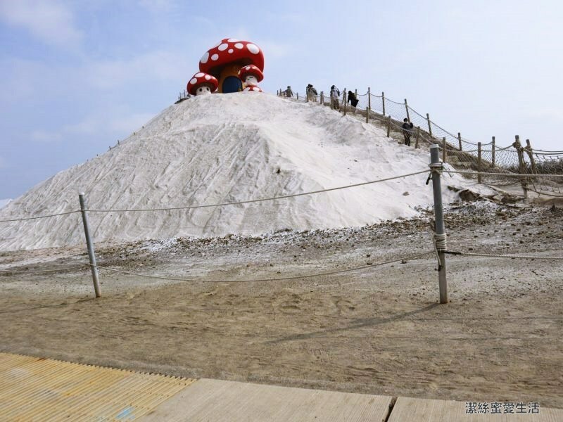 七股鹽山-台南七股/攀爬大鹽山!巨大造景藝術及遊樂設施 - 潔絲蜜愛生活