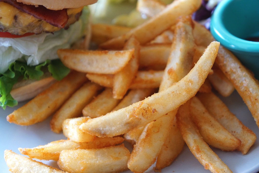 厚切培根起司牛肉堡+香酥脆薯套餐