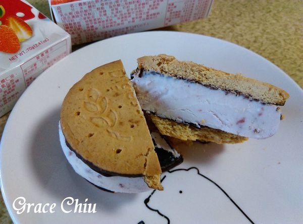 義美消化餅冰淇淋 草莓 義美消化餅冰淇淋 草莓