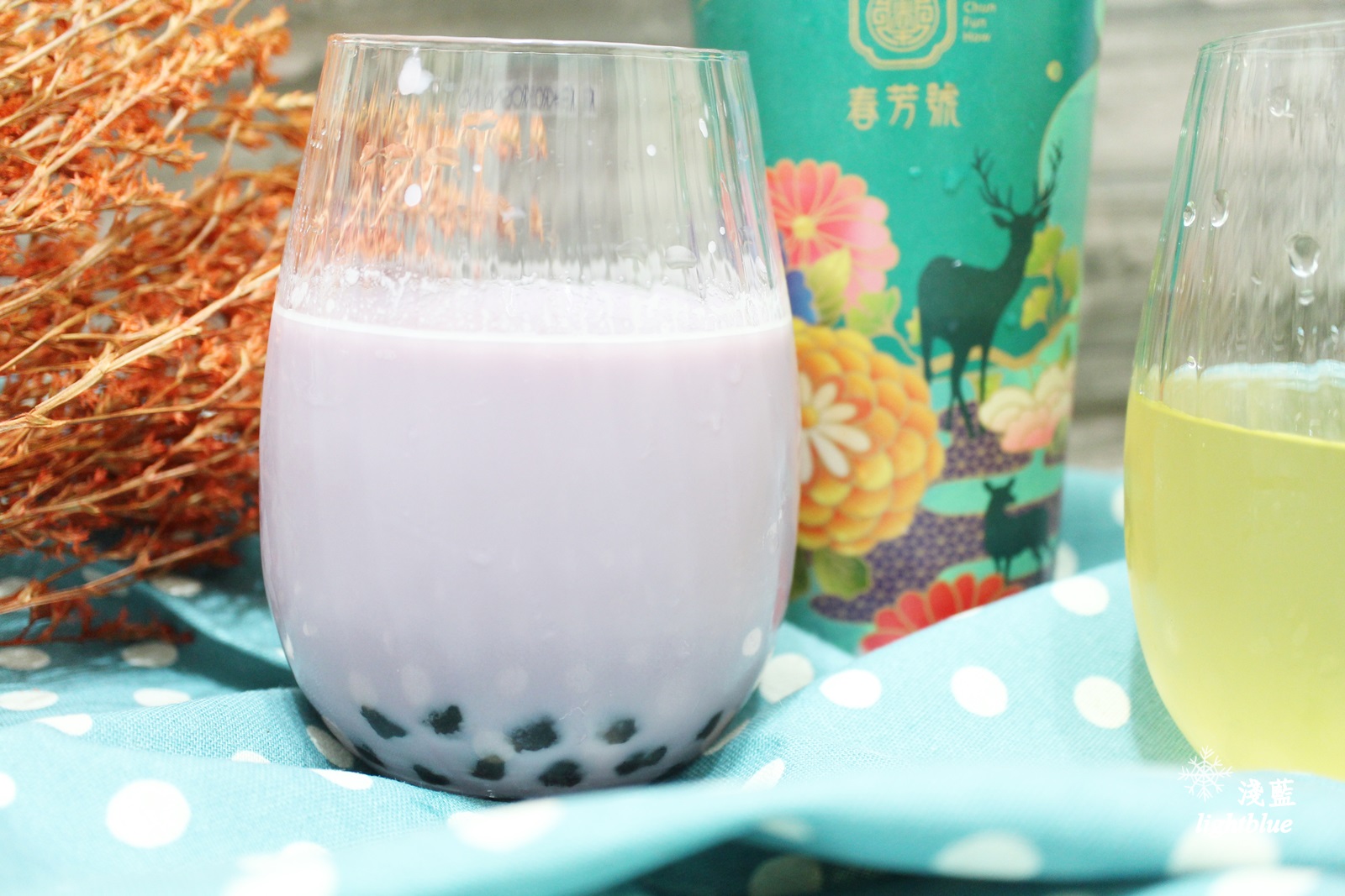 [ 善導寺站美食 ]  淺藍 × 春芳號台北忠孝店～花花杯始祖花鹿杯上市，招牌玉荷青蘆薈蜜、紫薯珍珠鮮奶綠