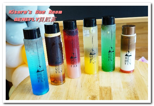 Benefly貝尼菲Coffee:士林夜市冷飲.令人無法不拿出手機打卡的美麗漸層飲──BENEFLY貝尼菲